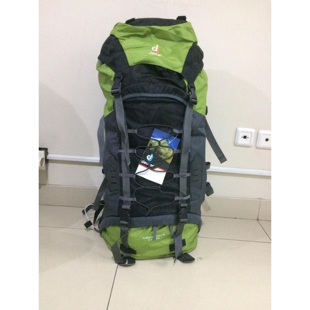TAS GUNUNG / CARRIER / DEUTER CERRO TORRE 85+20 HIJAU MUDA