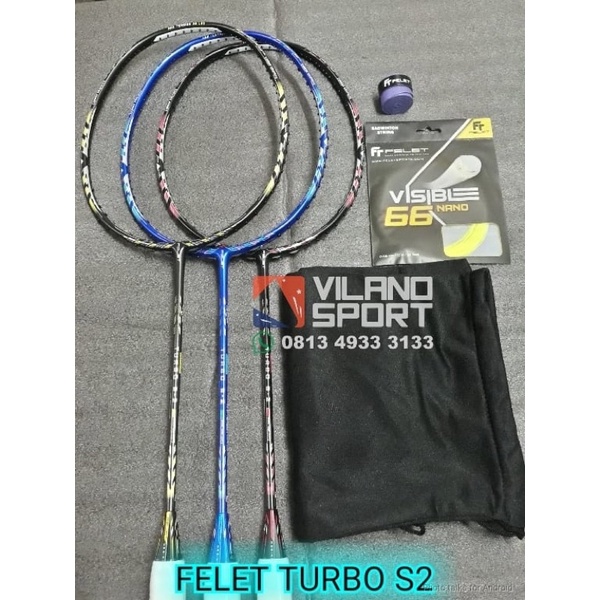 Raket badminton Felet Turbo S2