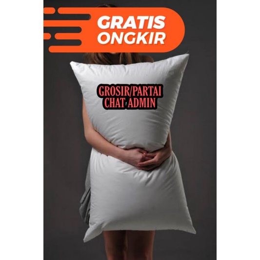 Bantal cinta tanpa sarung 100% silikon bantal hotel empuk dan murah