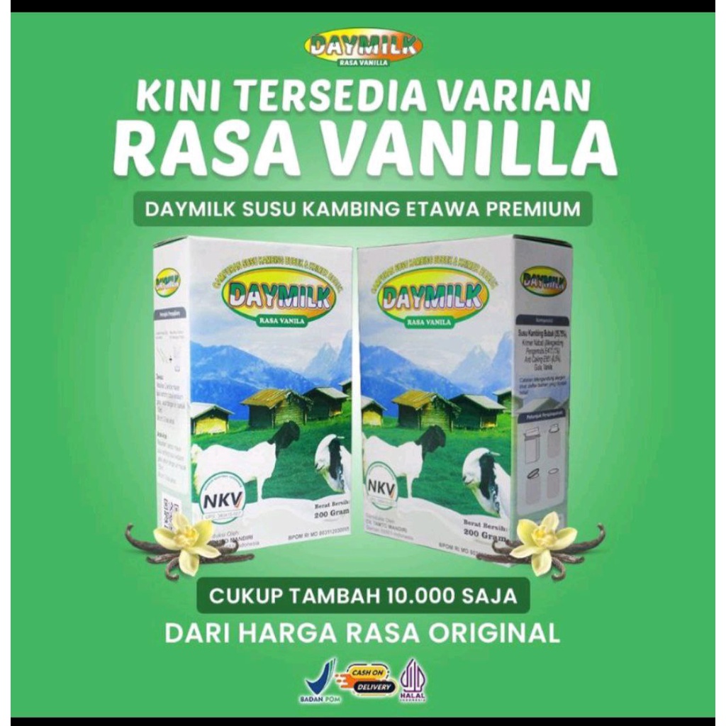 

susu daymilk rasa vanila 200 gram banjarmasin