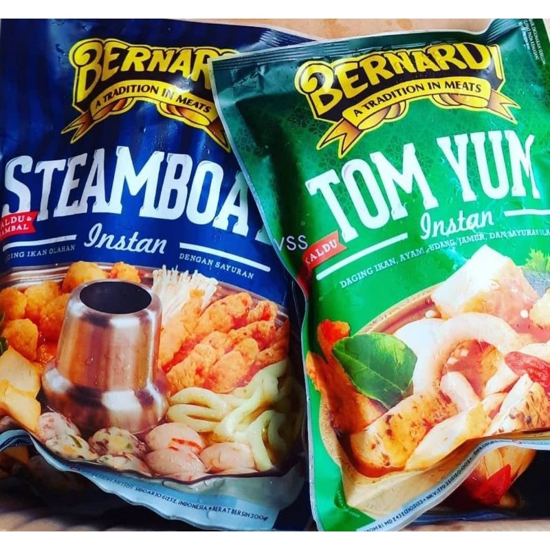 

BENARDI STEAMBOAT,TOM YUM,YONG TOFU (FROZENFOOD)