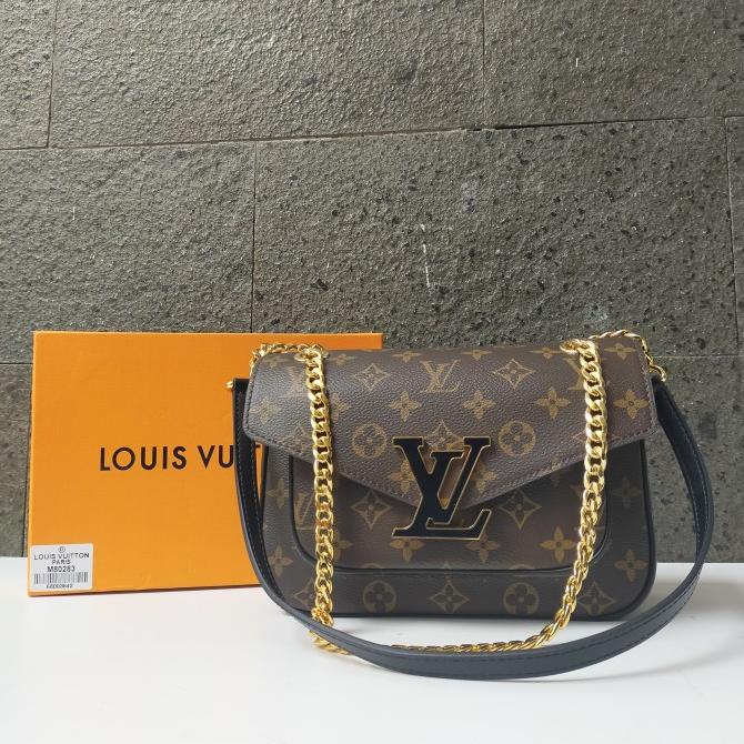 Bag Canvas - Tas Branded Wanita Lv Passy Monogram Canvas