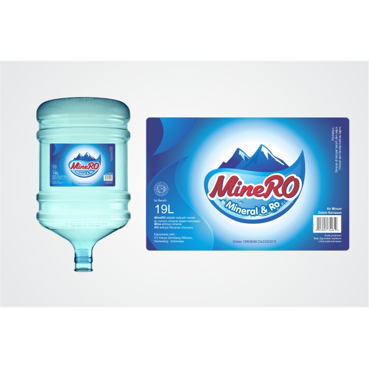 

Cetak Sticker Label Air Kemasan Mineral Aqua Galon (isi 100Pcs)