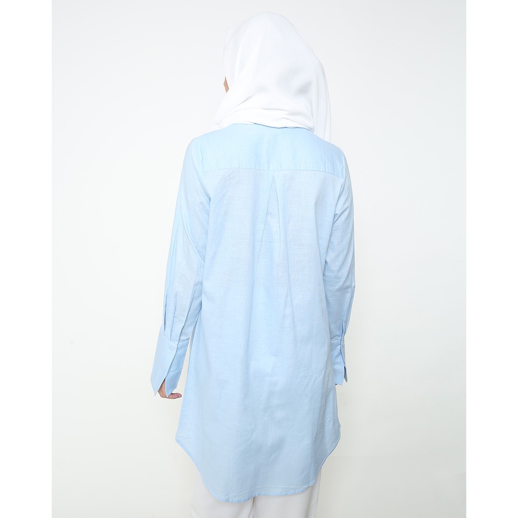 DARIA SHIRT BLUE - RUMAH AYU X JEFFRY TAN