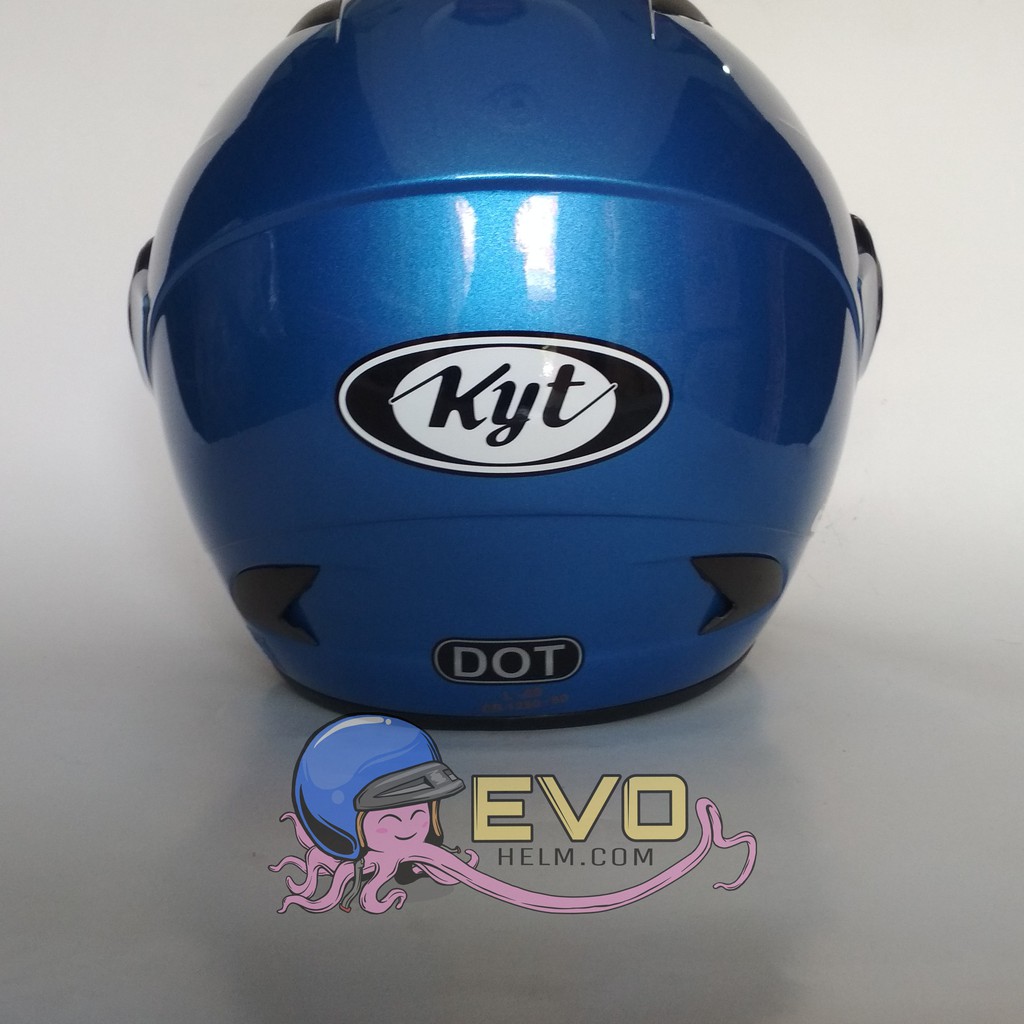 HELM KYT 2 VISION SOLID - CRYSTAL BLUE