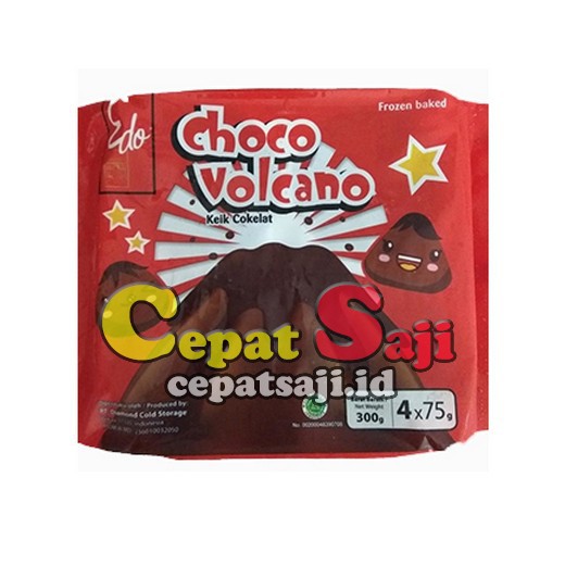 

Edo Choco Volcano / Coklat Lava 300 gr