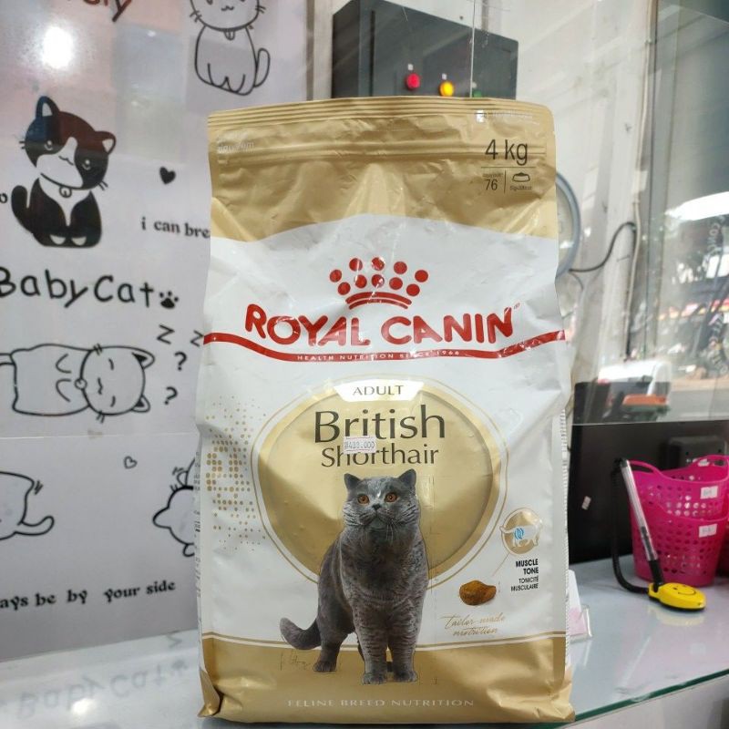 Royal Canin British shorthair adult 4Kg/cat food/makanan kucing kering Royal Canin