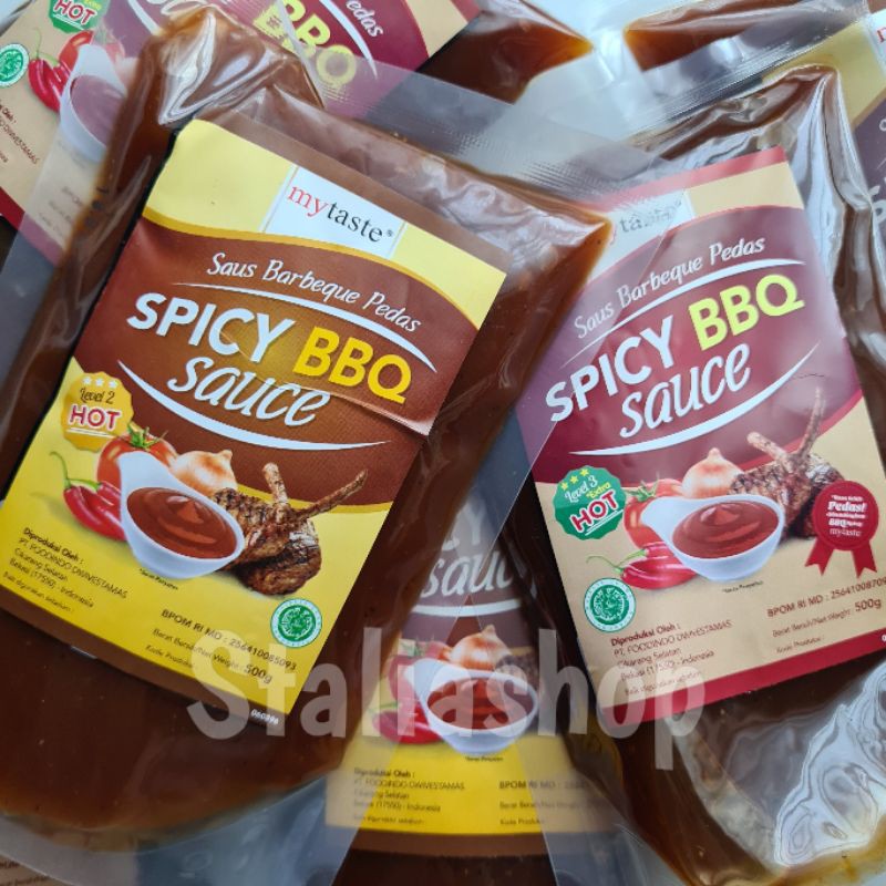 

My Taste Saus BBQ Pedas level 2 dan 3 500gr