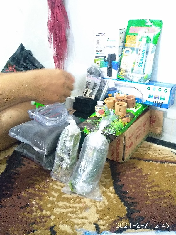 Slang / Selang Aerator Elastis 1 Meter