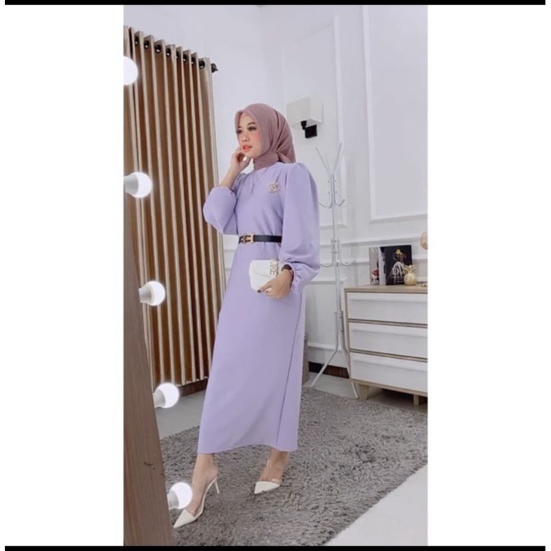 AMARA Dress Lengan Balon / Outfit Kondangan