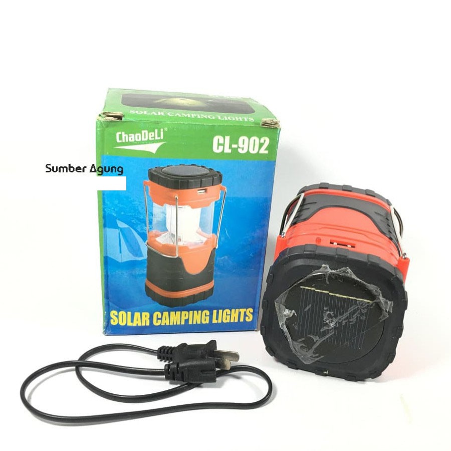 CL902 Chaodeli Lentera Tarik Solar Camping Lights Terang Berkualitas