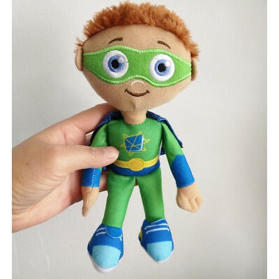 20cm Rare Learning Curve PBS Show Super Why Whyatt  Boy Kids Plush Doll Stuffed Toys