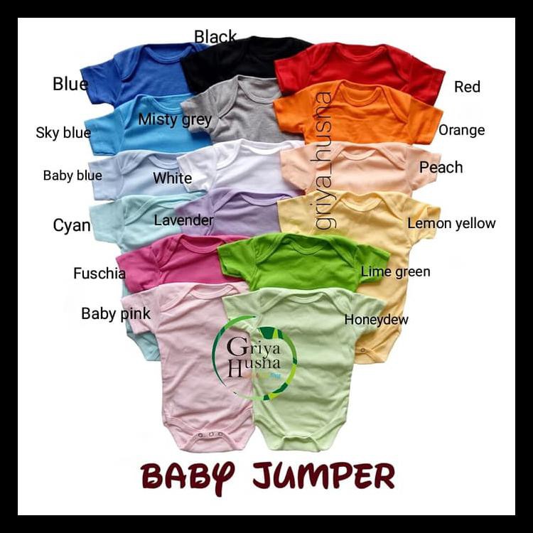 Murah Jumper Bayi Polos (Baby Jumper)
