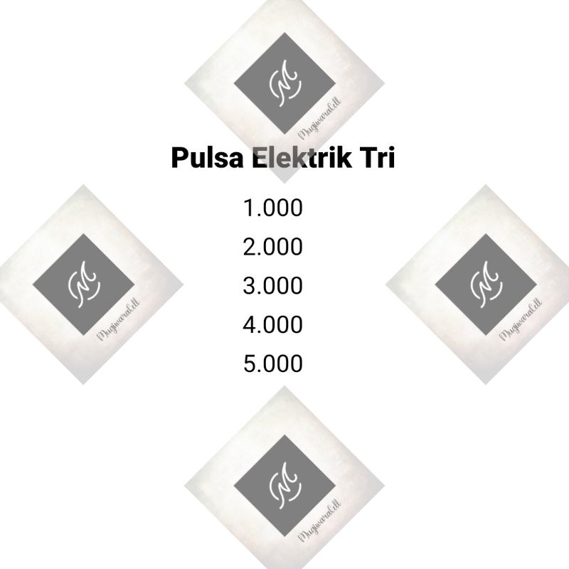 Pulsa Tri 1000 / 2000 / 3000 / 4000 / 5000  | 1.000 / 2.000/ 3.000 / 4.000 / 5.000  | 1rb/ 2rb / 3rb