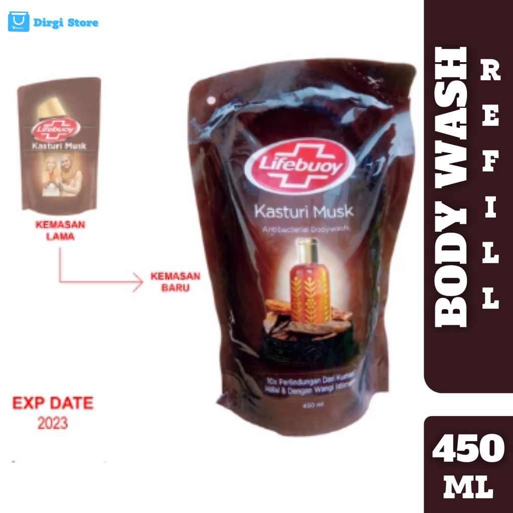 Sabun Lifebuoy Kasturi Musk Body Wash 450 MLI