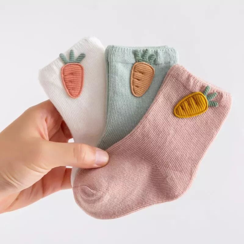 (Pimenova) Kaos kaki Bayi katun, kaos kaki lucu , kaos kaki anak