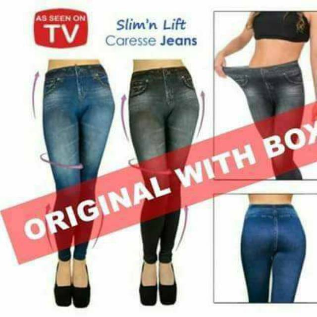 Legging jeans Slim & Lift Caresse jeans original.