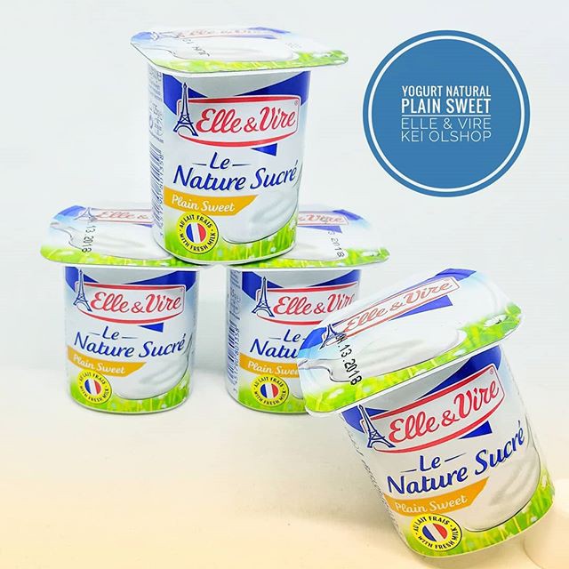 Jual Yogurt Plain Sweet MPASI 8+ Elle & Vire Yogurt Baby Shopee Indonesia