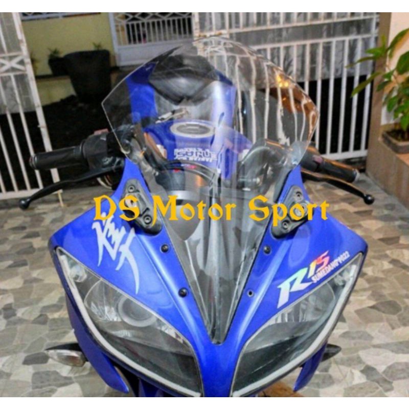 VISOR R15 V2 SUPER JENONG JAMBUL ASESORIS WINDSHIELD KACA R15 V2 SUPER JENONG JAMBUL BENING