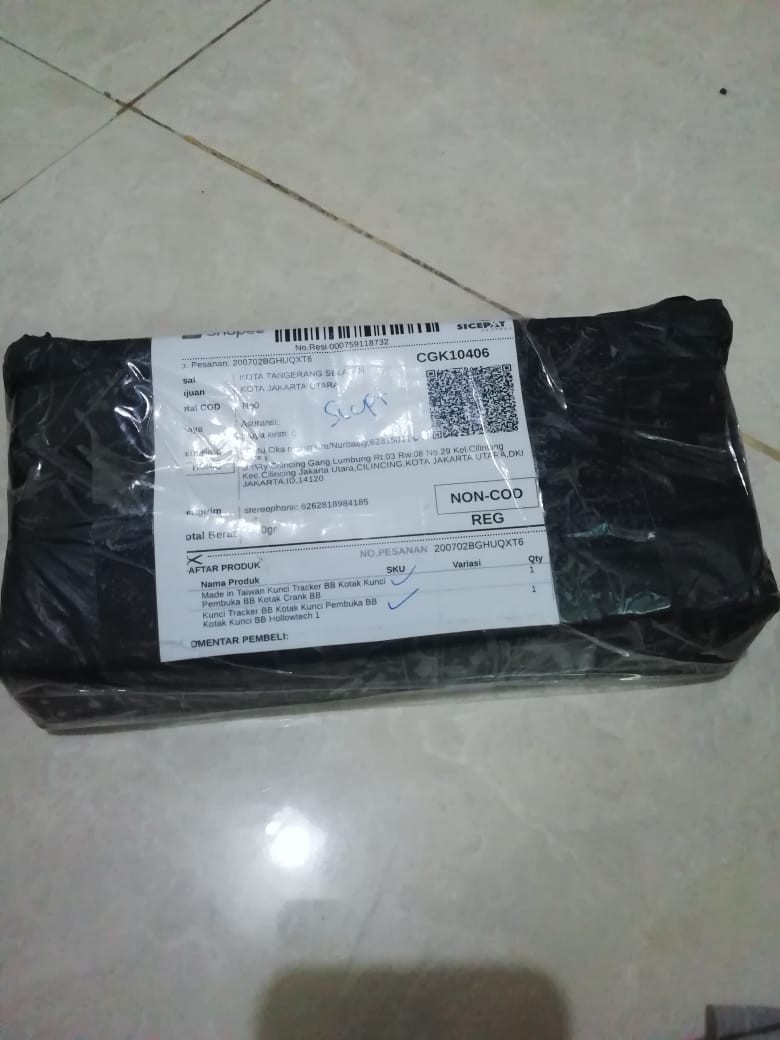 Made Taiwan Kunci Tracker Bb Kotak Kunci Pembuka Bb Kotak Kunci Pembuka Crank Kunci Bb Kotak Tracker