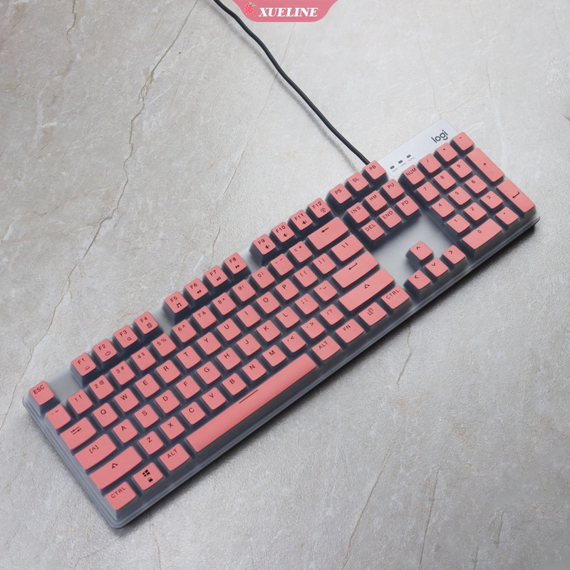 Logitech K845 Skin Silikon Pelindung Keyboard Mekanik 89-108 Tombol Anti Air