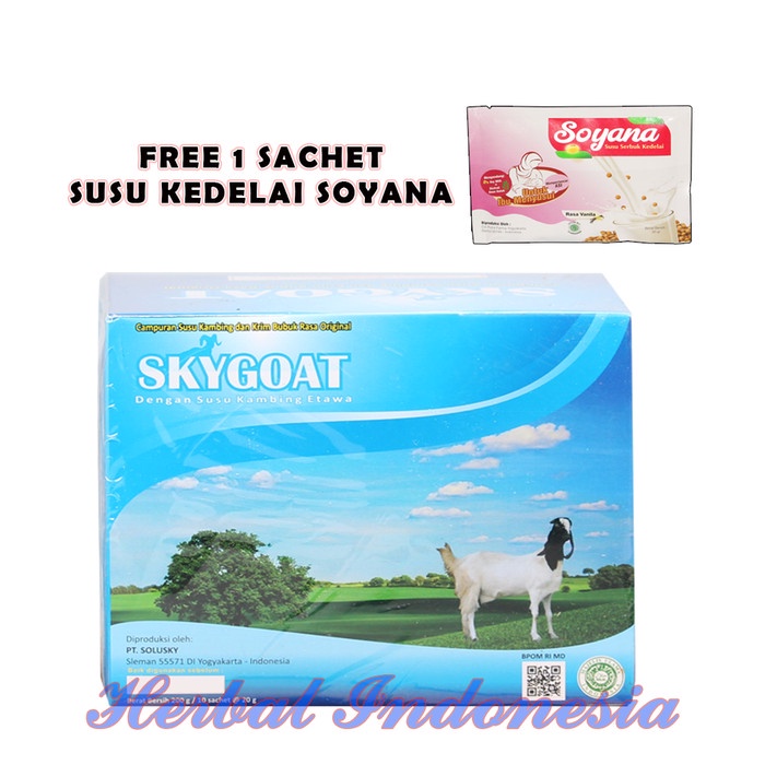 

SKY GOAT SUSU KAMBING ETAWA BUBUK FULL CREAM SKYGOAT ORIGINAL SANGAT AMPUH