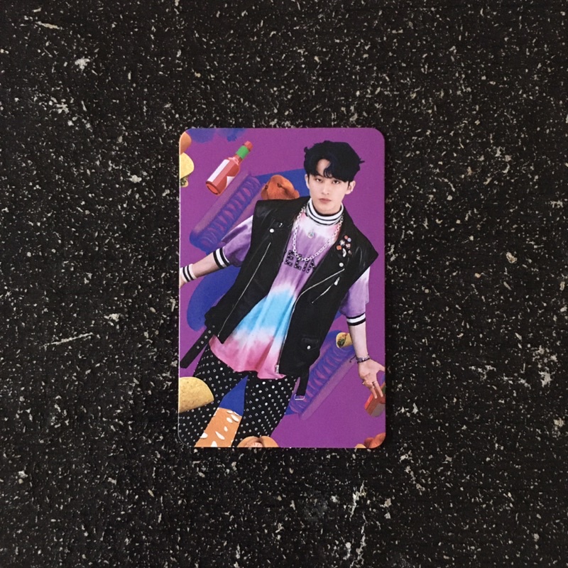 photocard ar clip mark nct dream jewel hot sauce