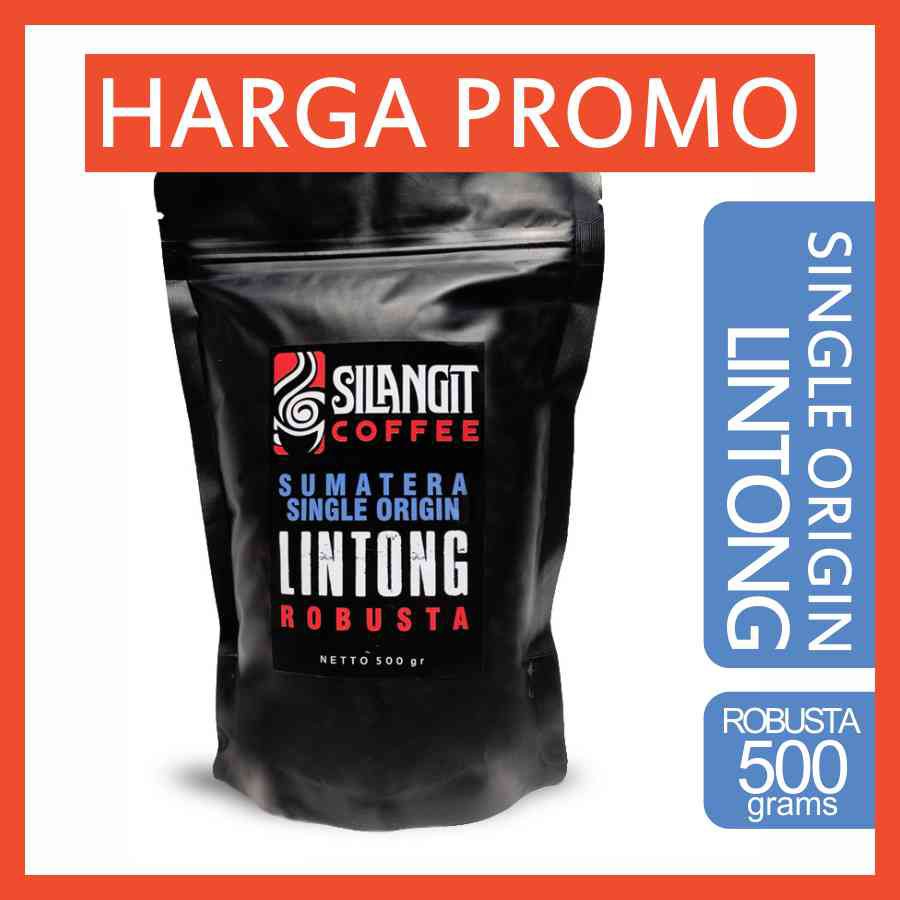 

SILANGIT COFFEE ROBUSTA LINTONG - BUBUK 500 gram