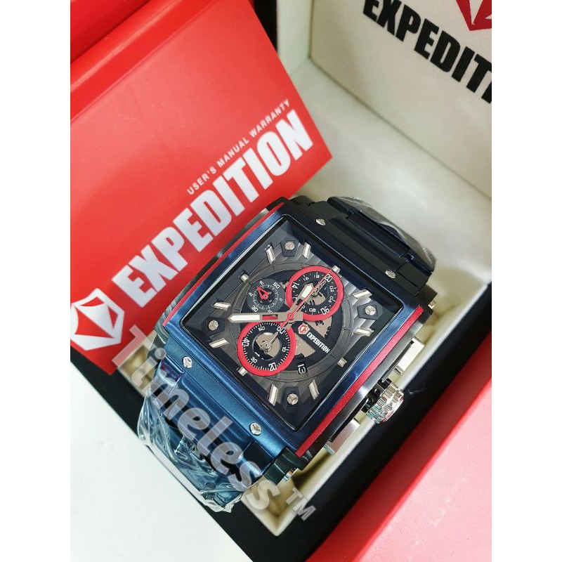 Jam tangan pria expedition E 6731 M Blue