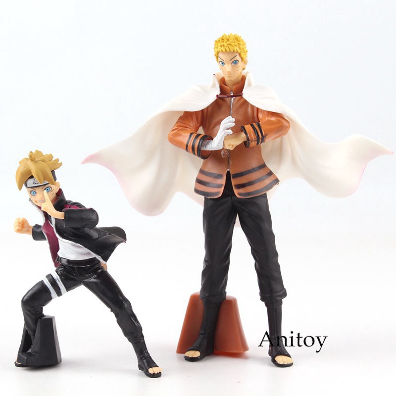 Set Figure Anime Hokage Naruto Boruto