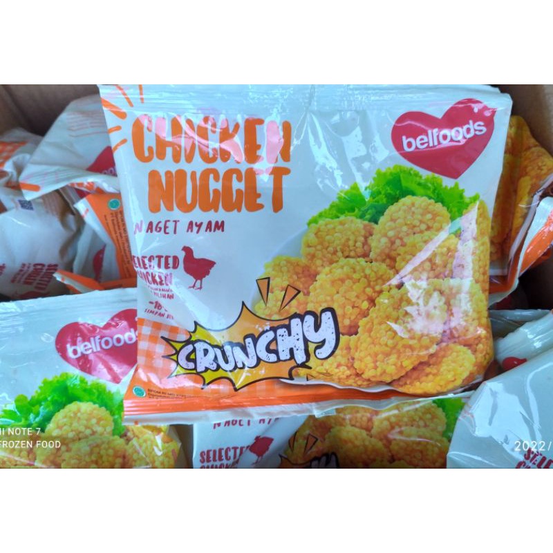 

BELFOODS CHICKEN NUGGET CRUNCHY 140g