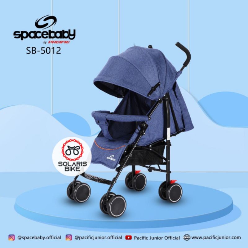 SPACE BABY Stroller SB 5012 Pacific Kereta Dorong Bayi