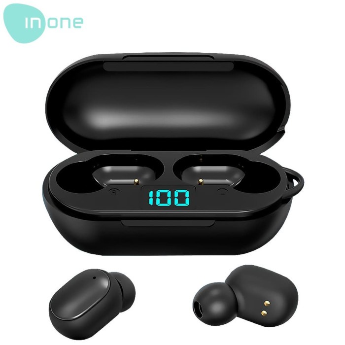 INONE TWS EARPHONE BLUETOOTH WIRELESS EARBUDS DIGITAL DISPLAY BT 5.0