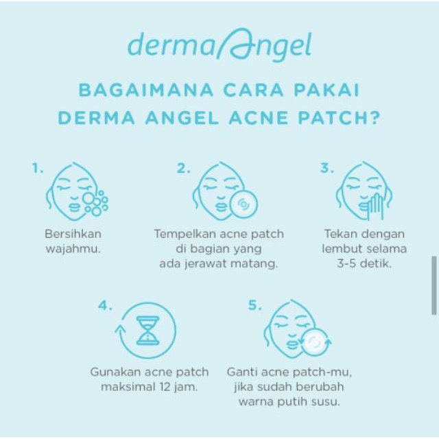 DERMA ANGEL Acne Patch Masker Wajah Anti Jerawat