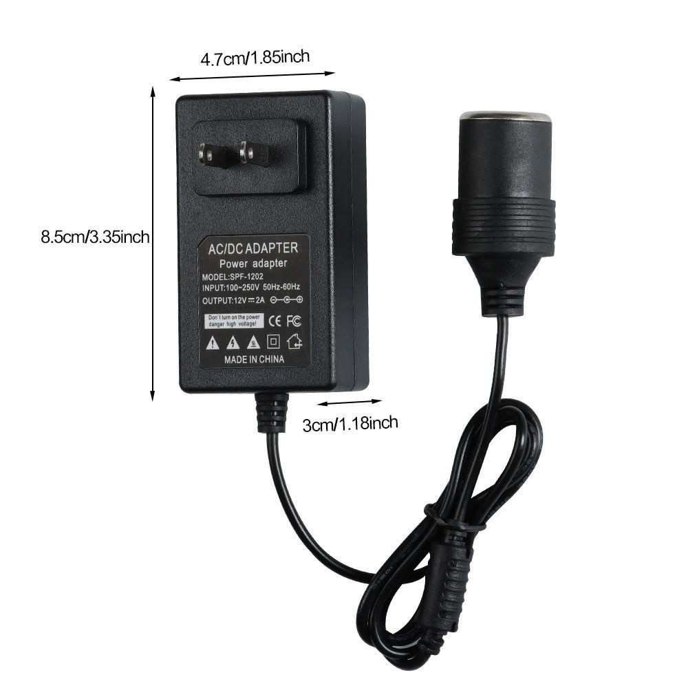 POPULAR Populer Konverter AC Ke DC Universal Auto 24W US Plug