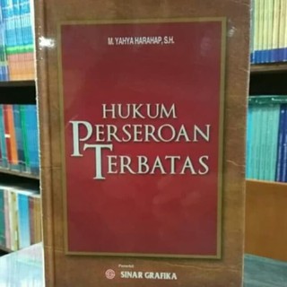 Jual Buku Hukum Perseroan Terbatas Yahya Harahap Original HARDCOVER ...