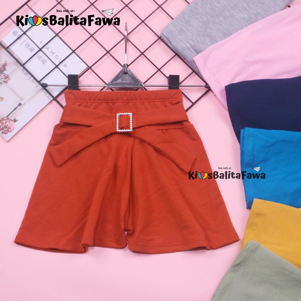[POLOS] Nada Pants Uk 1-8 Tahun / EXPORT QUALITY Bawahan Anak Perempuan Rok Celana Adem Grosir Murah