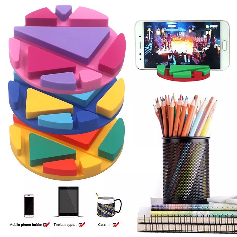 [Eike] Table Pad Holder Stand Meja / Phone Holder Stand L-304 / Phone Holder Bottom Pad