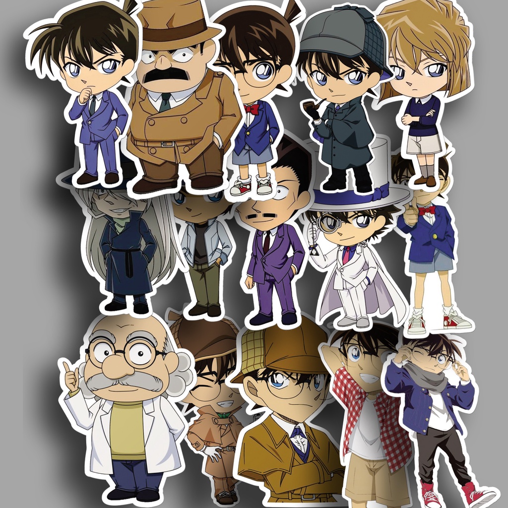 Stiker Aesthetic Detektive Conan Untuk Motor