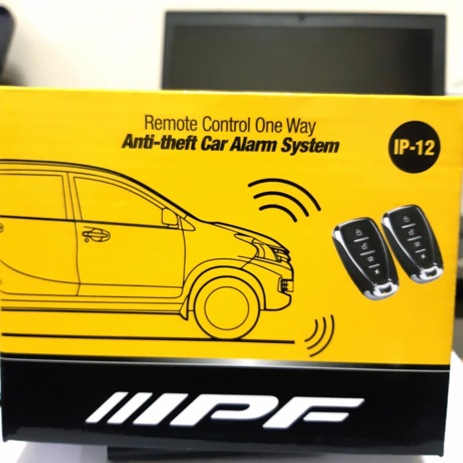 Alarm Mobil Universal IPF 012 Original Untuk Semua Mobil 12V Termurah