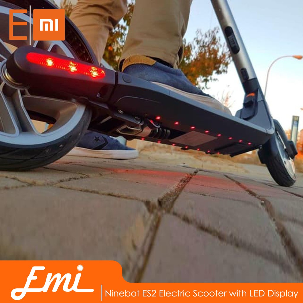 Ninebot ES2 Electric Scooter with LED Display By EMI