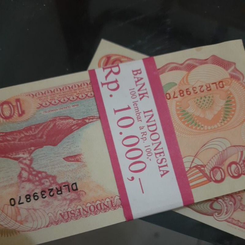 Uang Kuno 100 Rupiah Pinisi kondisi UNC