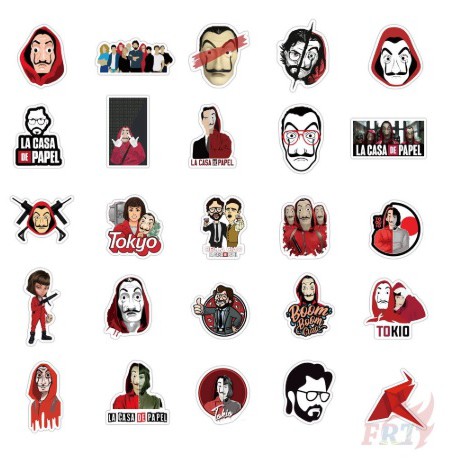 Sticker Bomb Money Heist - La Casa De Papel 016