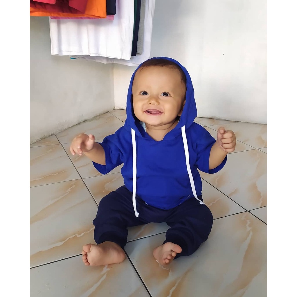 Fairy Baby Kids Tees Hoodie | Kaos Hoodie Basic Bayi Dan Anak 1-3 Tahun