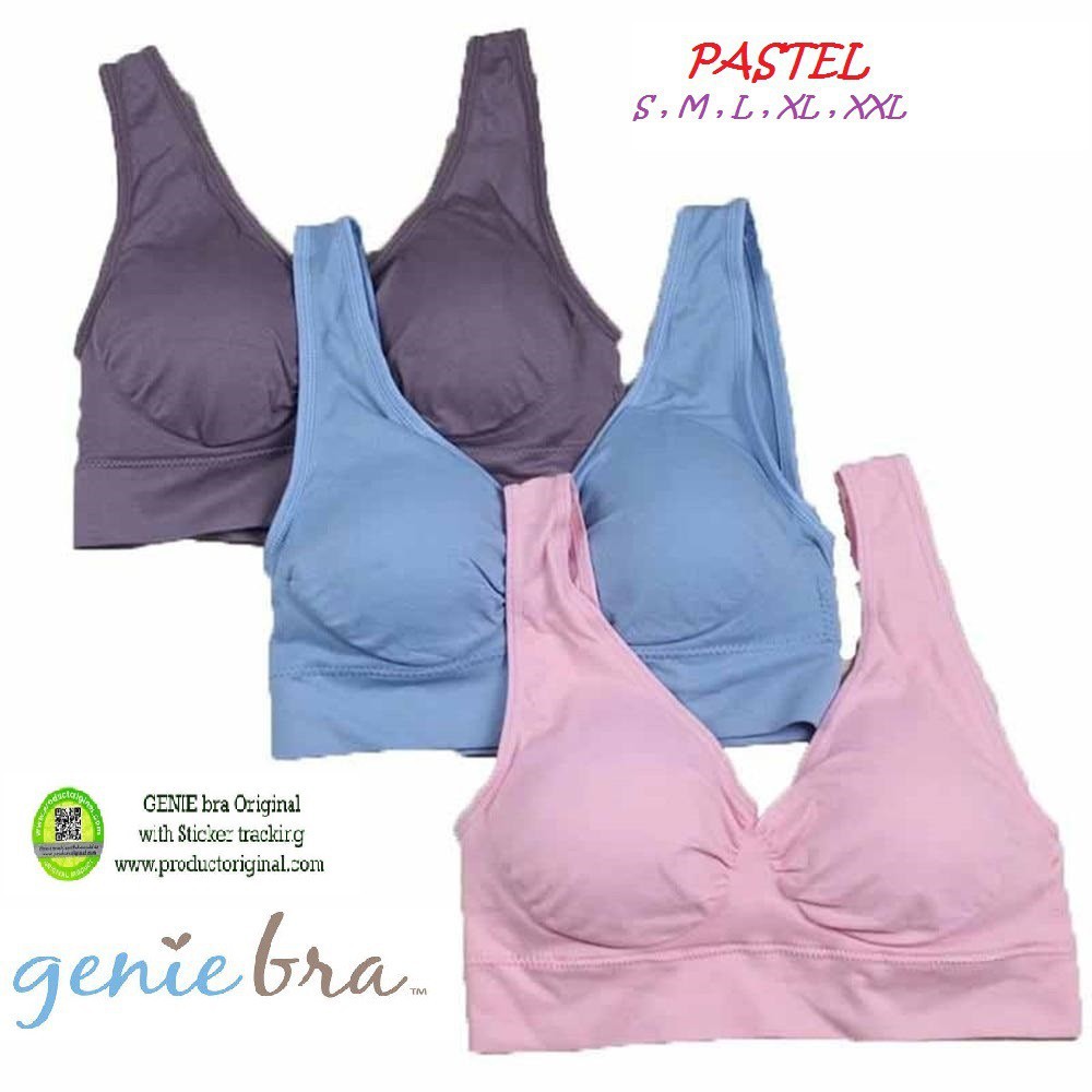 Genie Bra / Bra / Bra Wanita / Bra Tanpa Kawat / Bh Tanpa Kawat / Bra Set / Bh wanita / Sport Bra