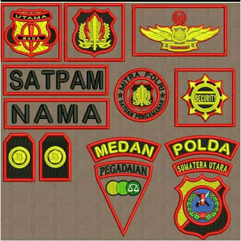 

BET SECURITY TIMBUL/SATPAM SATU SET