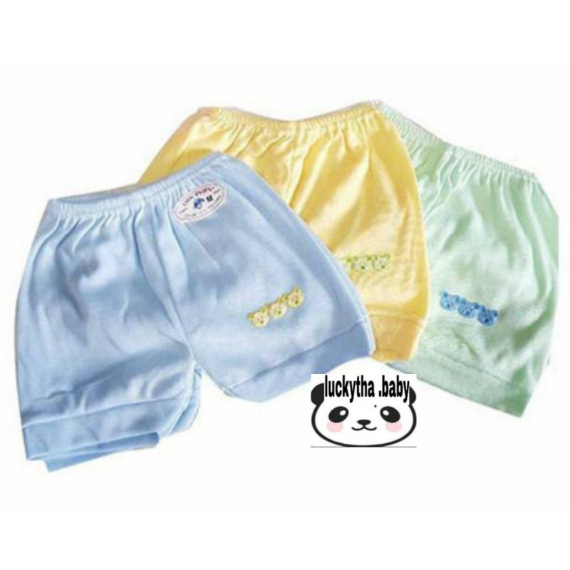 6pcs Celana pendek bayi merk dolphin / Celana pendek bayi polos / celana bayi polos