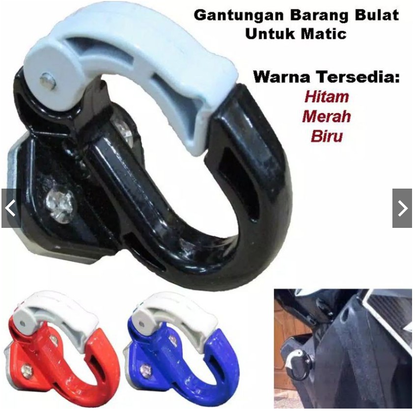Gantungan Barang Bulat Besi Cantolan Barang Motor Model Bulat