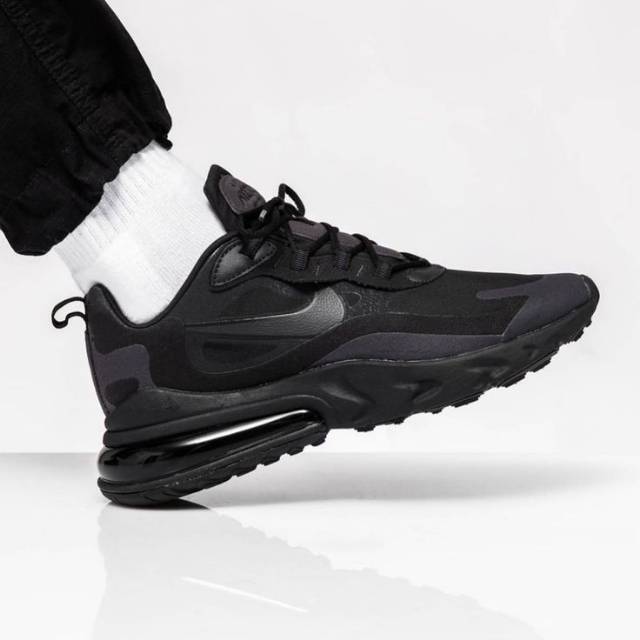 nike 270 react full black