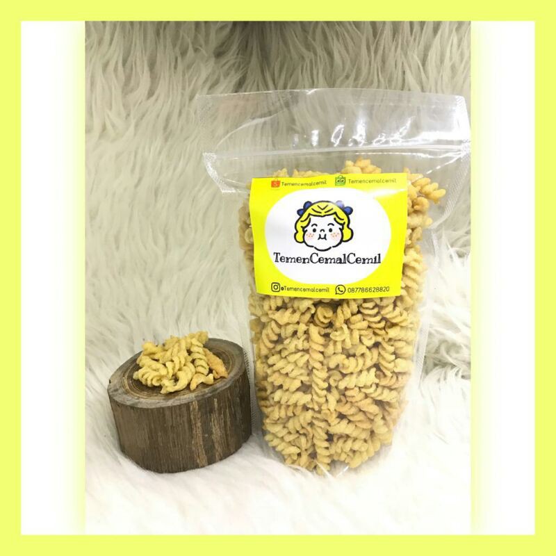 

MACARONI / MAKARONI SPIRAL ORIGINAL (TIDAK HAMBAR ADA SEDIKIT ASIN) 200 GRAM